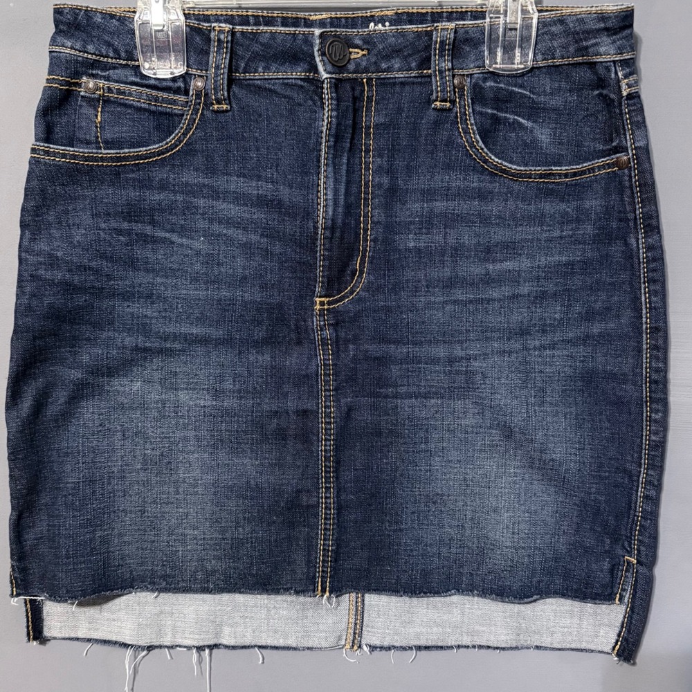 Wrangler Dark Denim Mini Skirt Size 11
